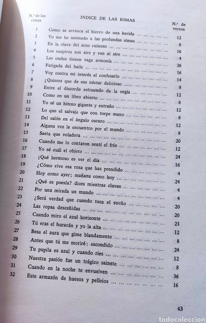 Libros de segunda mano: GUSTAVO A. B&Eacute;CQUER LIBRO DE LOS GORRIONES FACS&Iacute;MIL 1970 - Foto 4