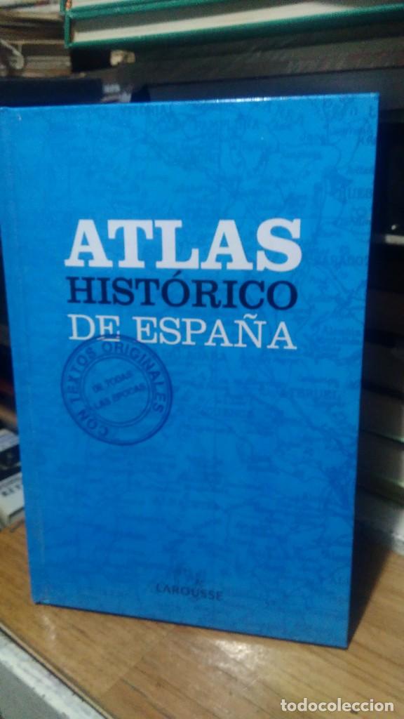 Libros de segunda mano: ATLAS HIST&Oacute;RICO DE ESPA&Ntilde;A, LAROUSSE - Foto 1