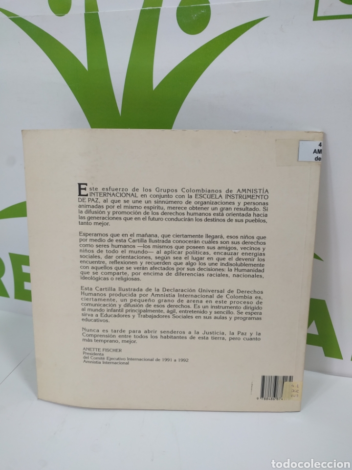 Libros de segunda mano: Derechos humanos. En lenguaje sencillo. Amnist&iacute;a Internacional. - Foto 2