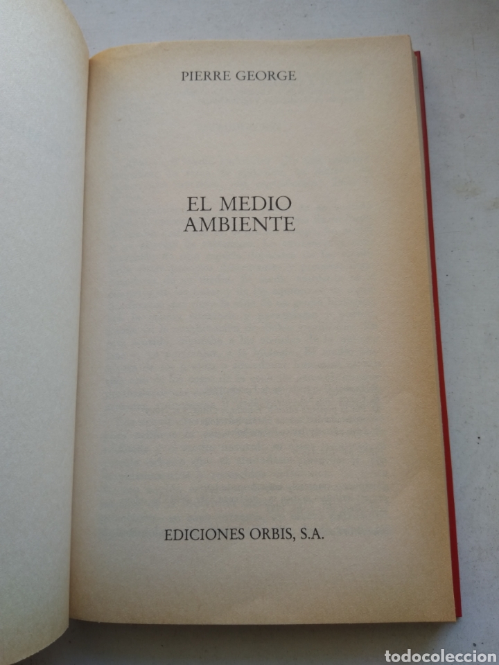 Libros de segunda mano: EL MEDIO AMBIENTE/PIERRE GEORGE - Foto 4
