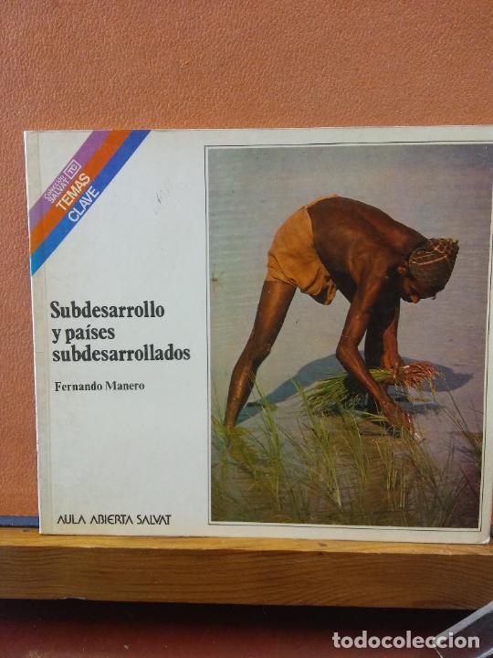 Libros de segunda mano: SUBDESARROLLO Y PAISES SUBDESARROLLADOS. - Foto 1