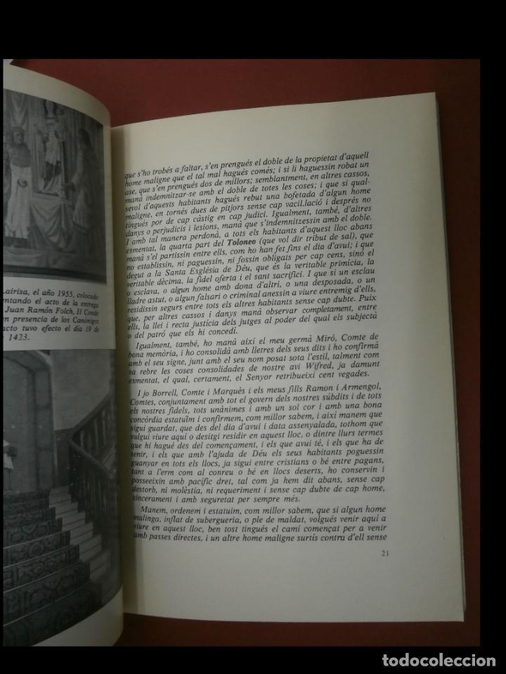 Libros de segunda mano: Pasado y presente de la villa de Cardona. Jos&eacute; Codina Costa - Foto 2