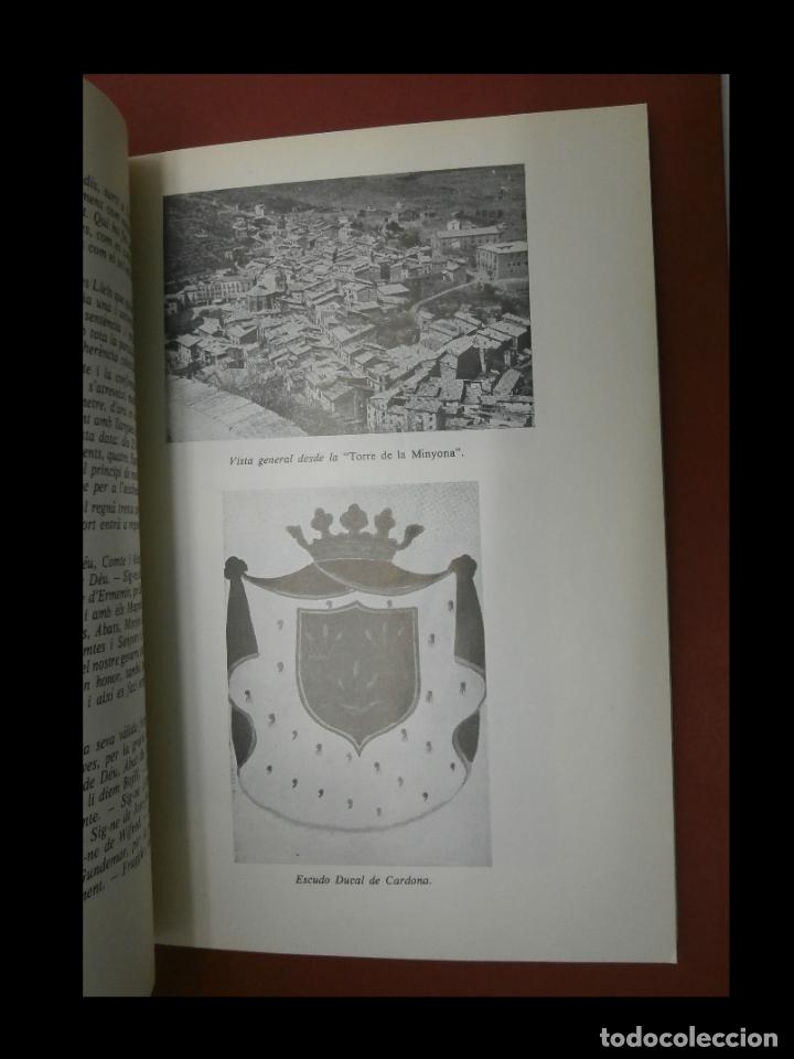 Libros de segunda mano: Pasado y presente de la villa de Cardona. Jos&eacute; Codina Costa - Foto 7