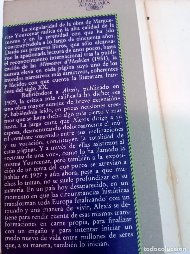 Libros de segunda mano: MARGARITE YOURCENAR Alexis o el tratado del in&uacute;til combate SA7940 - Foto 2
