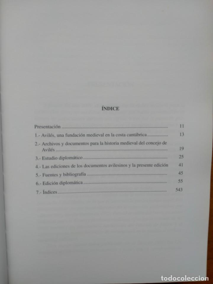 Libros de segunda mano: Colecci&oacute;n diplom&aacute;tica del concejo Avil&eacute;s en la edad media (1155-1498) - Foto 2