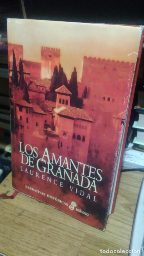 Libros de segunda mano: LOS AMANTES DE GRANADA, LAURENCE VIDAL, ED. EDHASA - Foto 1