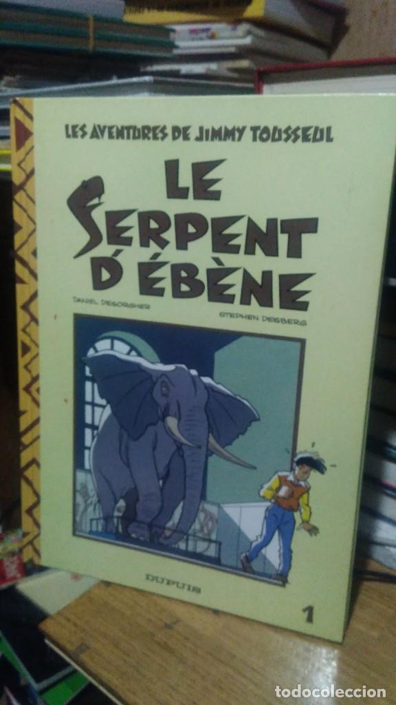 Libros de segunda mano: LE SERPENT D&acute;&Eacute;B&Egrave;NE, LES AVENTURES DE JIMMY TOUSSEUL, DUPUIS - Foto 1