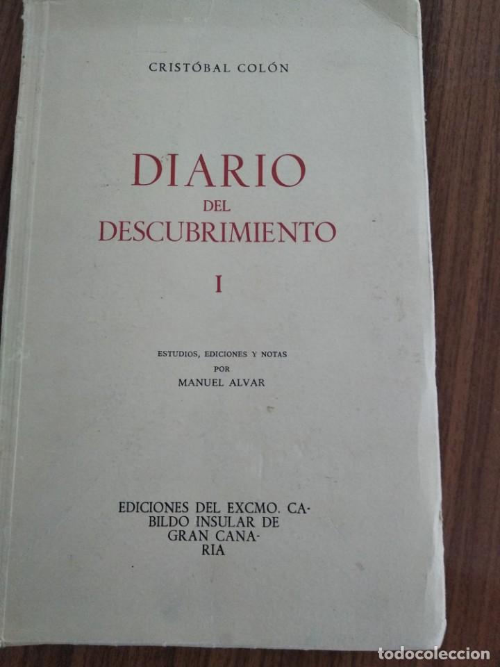 Libros de segunda mano: CRISTOBAL COLON: DIARIO DEL DESCUBRIMIENTO - Foto 1