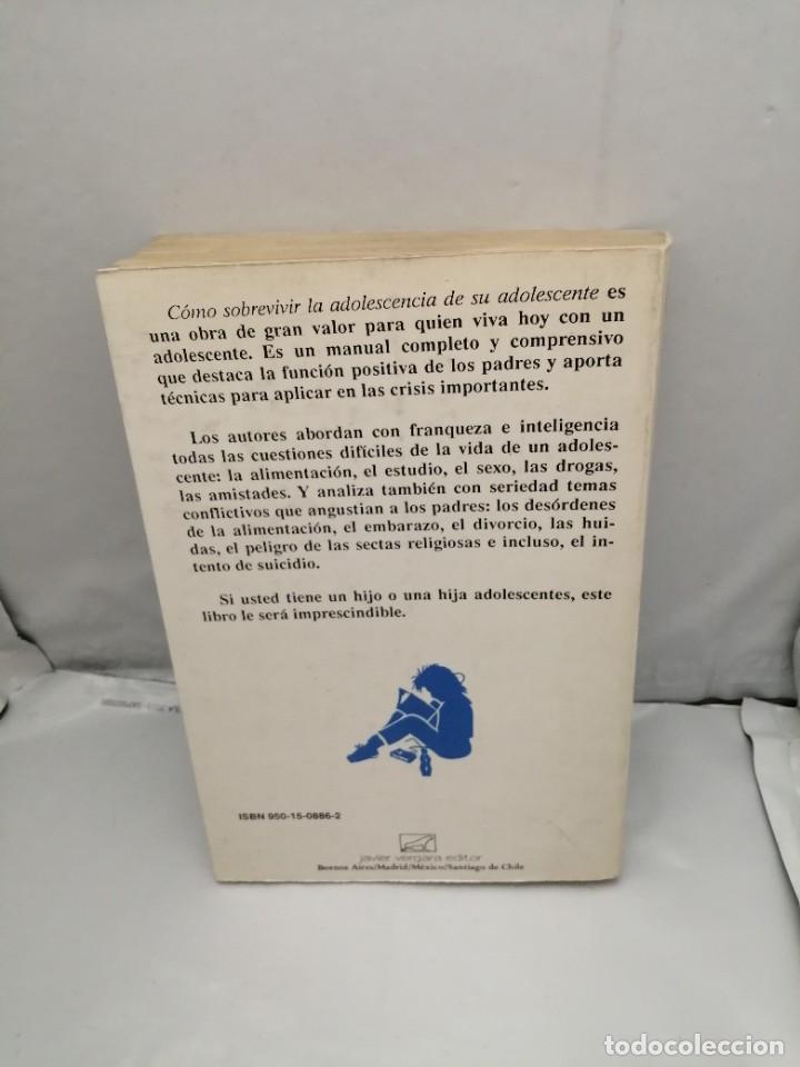 Libros de segunda mano: C&Oacute;MO SOBREVIVIR LA ADOLESCENCIA DE SU ADOLESCENTE - Foto 2