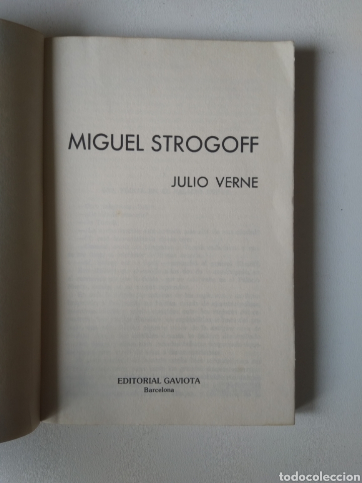 Libros de segunda mano: MIGUEL STROGOFF/JULIO VERNE - Foto 3