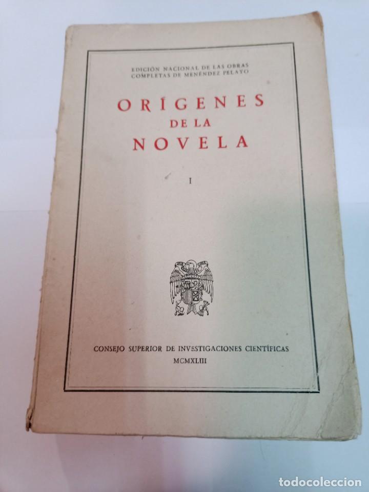 Libros de segunda mano: Origenes de la novela SA7974 - Foto 1