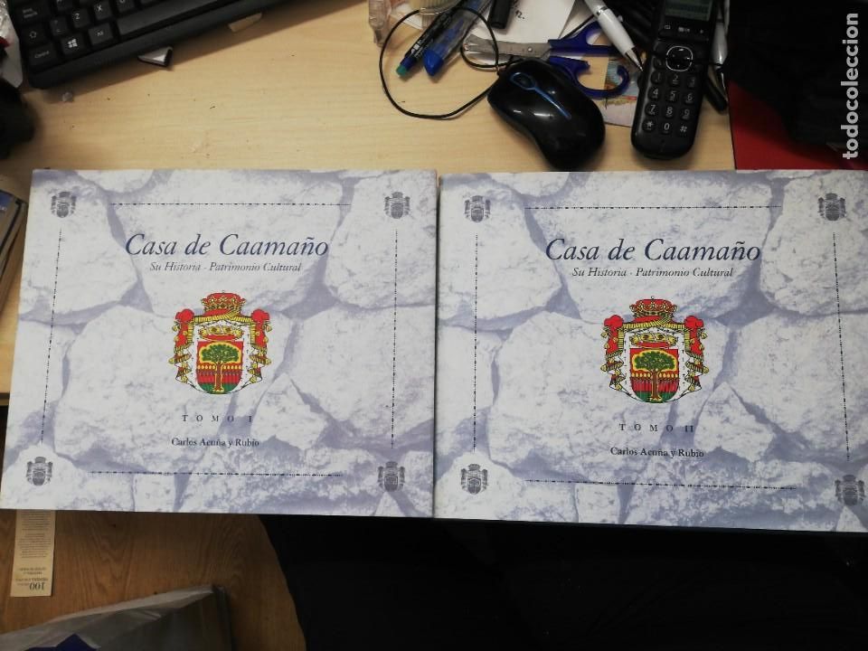Libros de segunda mano: CASA DE CAAMA&Ntilde;O HISTORIA Y PATRIMONIO CULTURAL. 2 TOMOS. CARLOS ACU&Ntilde;A Y RUBIO. 2014