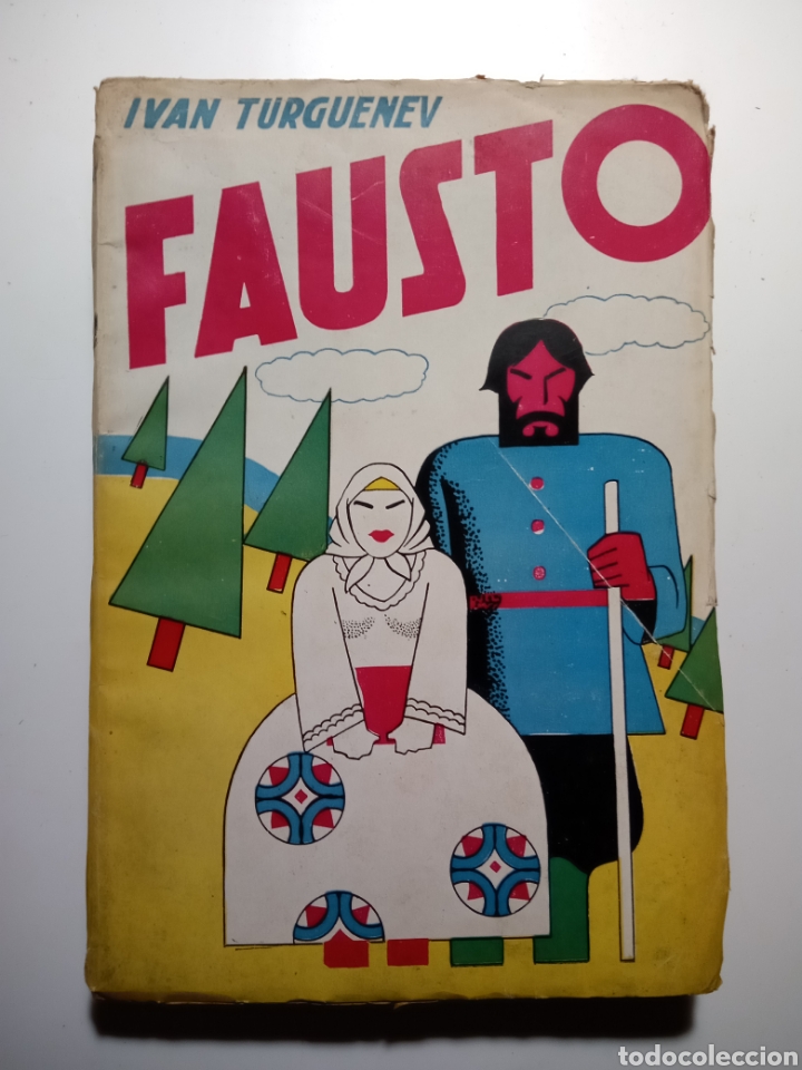 Libros de segunda mano: Fausto . Iv&aacute;n Turguenev . 1943. - Foto 1