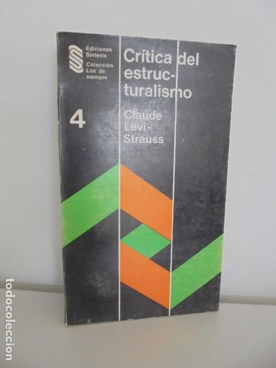 Libros de segunda mano: CRITICA DEL ESTRUCTURALISMO. CLAUDE LEVI-STRAUSS. EDICIONES SENTESIS 1976 - Foto 1