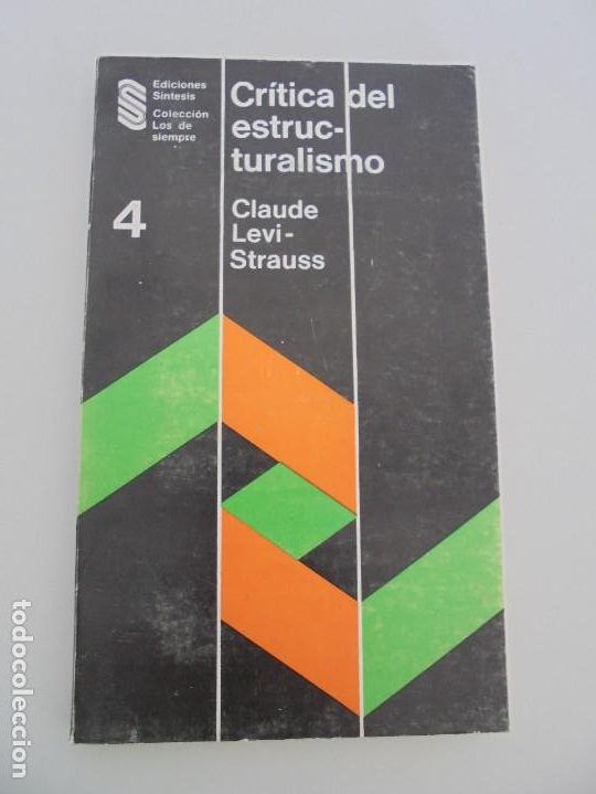 Libros de segunda mano: CRITICA DEL ESTRUCTURALISMO. CLAUDE LEVI-STRAUSS. EDICIONES SENTESIS 1976 - Foto 5