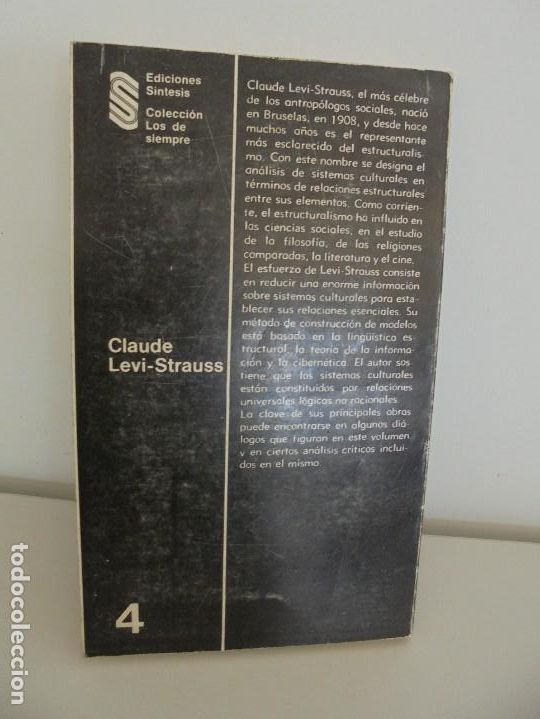 Libros de segunda mano: CRITICA DEL ESTRUCTURALISMO. CLAUDE LEVI-STRAUSS. EDICIONES SENTESIS 1976 - Foto 13