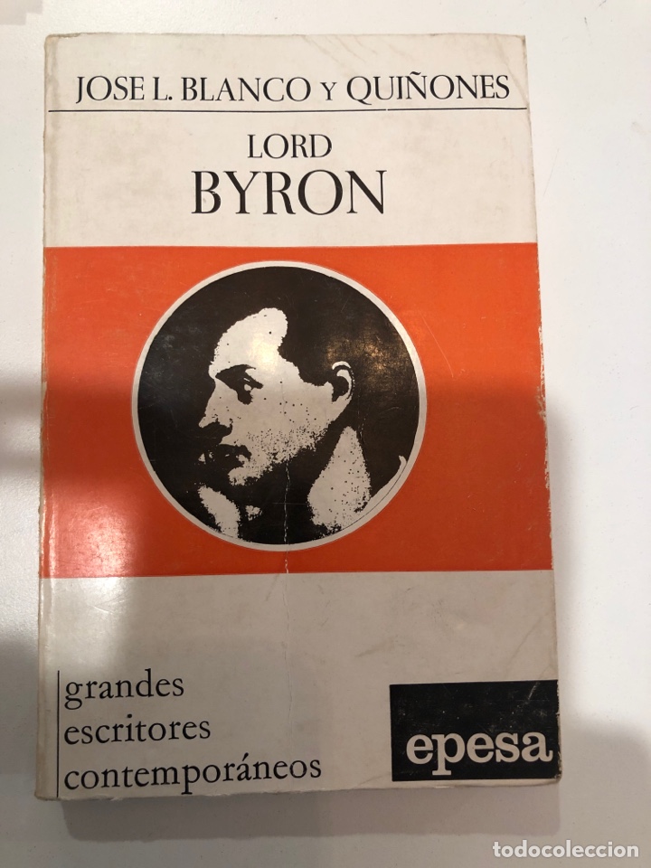 Libros de segunda mano: Lord Byron. Jose L. Blanco y Qui&ntilde;ones - Foto 1