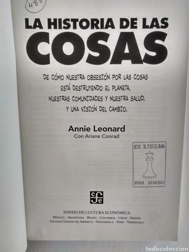 Libros de segunda mano: Historia de las cosas / Annie Leonard - Foto 4
