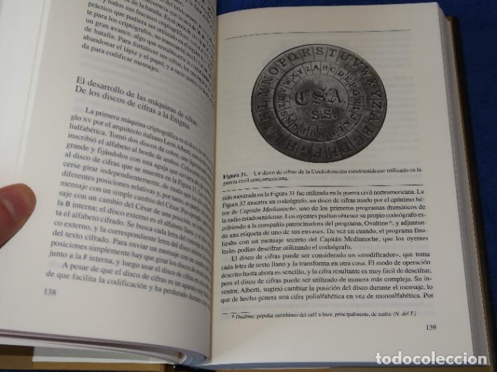 Libros de segunda mano: Los c&oacute;digos secretos - Simon Singh - C&iacute;rculo de lectores - Foto 4