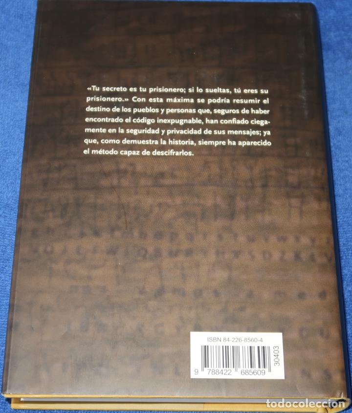 Libros de segunda mano: Los c&oacute;digos secretos - Simon Singh - C&iacute;rculo de lectores - Foto 5