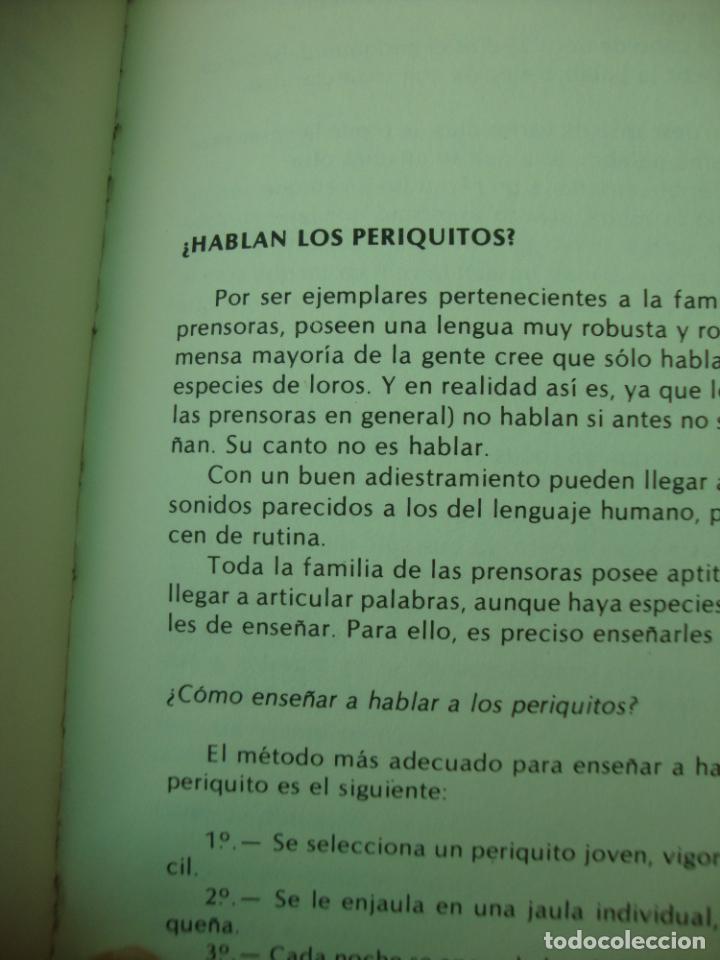 Libros de segunda mano: Periquitos - Foto 3