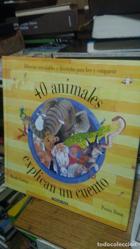 Libros de segunda mano: 40 ANIMALES EXPLICAN UN CUENTO, WENDY COOLING, ED. TIMUN MAS - Foto 1
