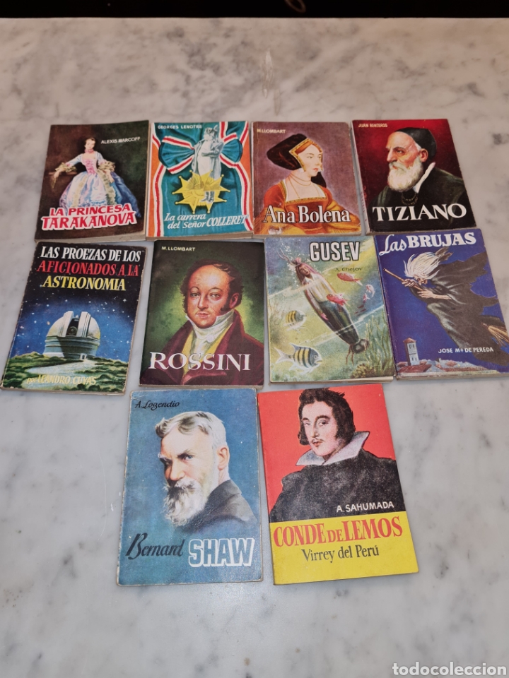 Libros de segunda mano: 170 LIBROS ENCICLOPEDIA PULGA - Foto 8