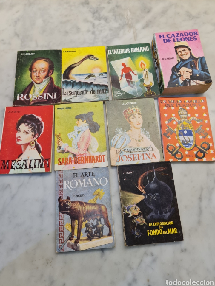 Libros de segunda mano: 170 LIBROS ENCICLOPEDIA PULGA - Foto 14