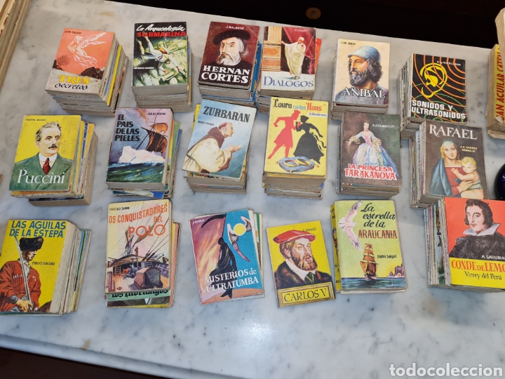 Libros de segunda mano: 170 LIBROS ENCICLOPEDIA PULGA - Foto 1