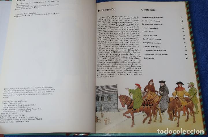 Libros de segunda mano: La Edad Media - La vida en el pasado - Giovanni Caselli - ANAYA (1990) - Foto 3