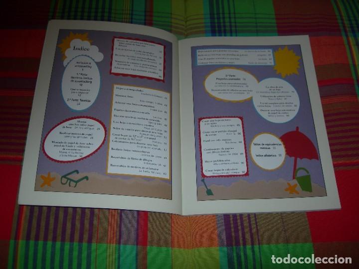 Libros de segunda mano: CURSO DE SCRAPBOOKING / REBECCA CARTER / MANUALIDADES - Foto 2