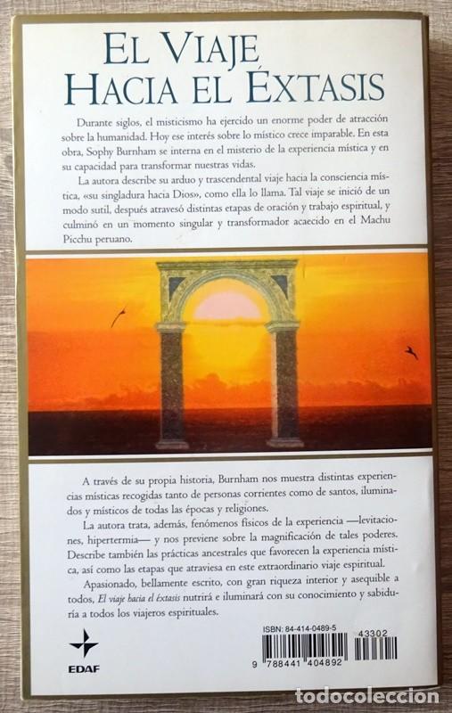 Libros de segunda mano: EL VIAJE HACIA EL &Eacute;XTASIS SOPHY BURNHAM - Foto 5