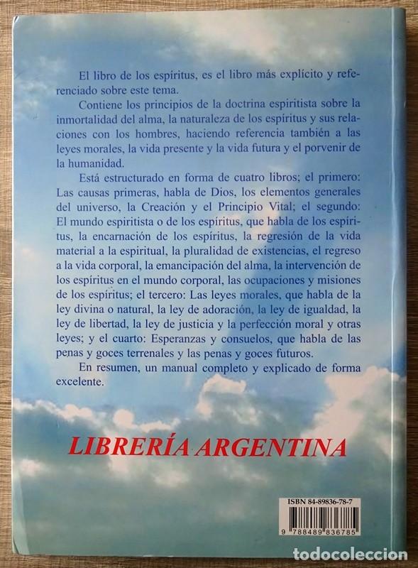 Libros de segunda mano: EL LIBRO DE LOS ESP&Iacute;RITUS ALLAN KARDEC - Foto 6