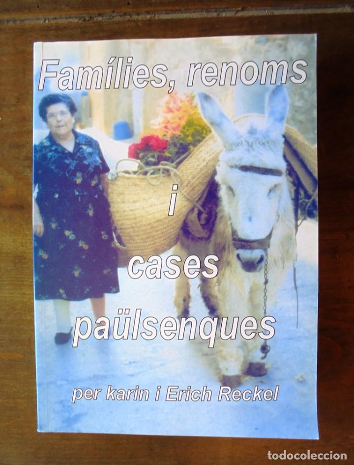 Libros de segunda mano: Fam&iacute;lies, renoms i cases pa&uuml;lsenques Karin Erich Reckel 2003 Pa&uuml;ls Baix Ebre antropon&iacute;mia genealogia