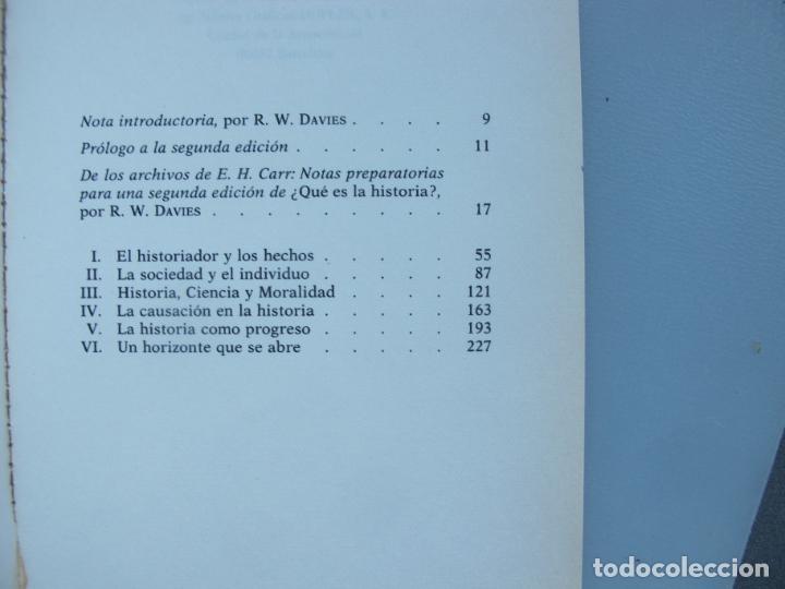 Libros de segunda mano: &iquest; QU&Eacute; ES LA HISTORIA ?.- EDWARD H. CARR.- ARIEL. . 1984 - Foto 2