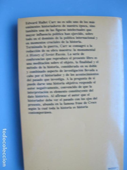 Libros de segunda mano: &iquest; QU&Eacute; ES LA HISTORIA ?.- EDWARD H. CARR.- ARIEL. . 1984 - Foto 3