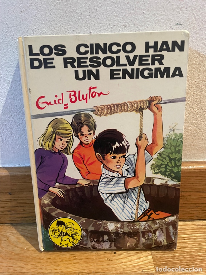 Libros de segunda mano: Los cinco han de resolver un enigma Enid Blyton n&uacute;mero 40 - Foto 1