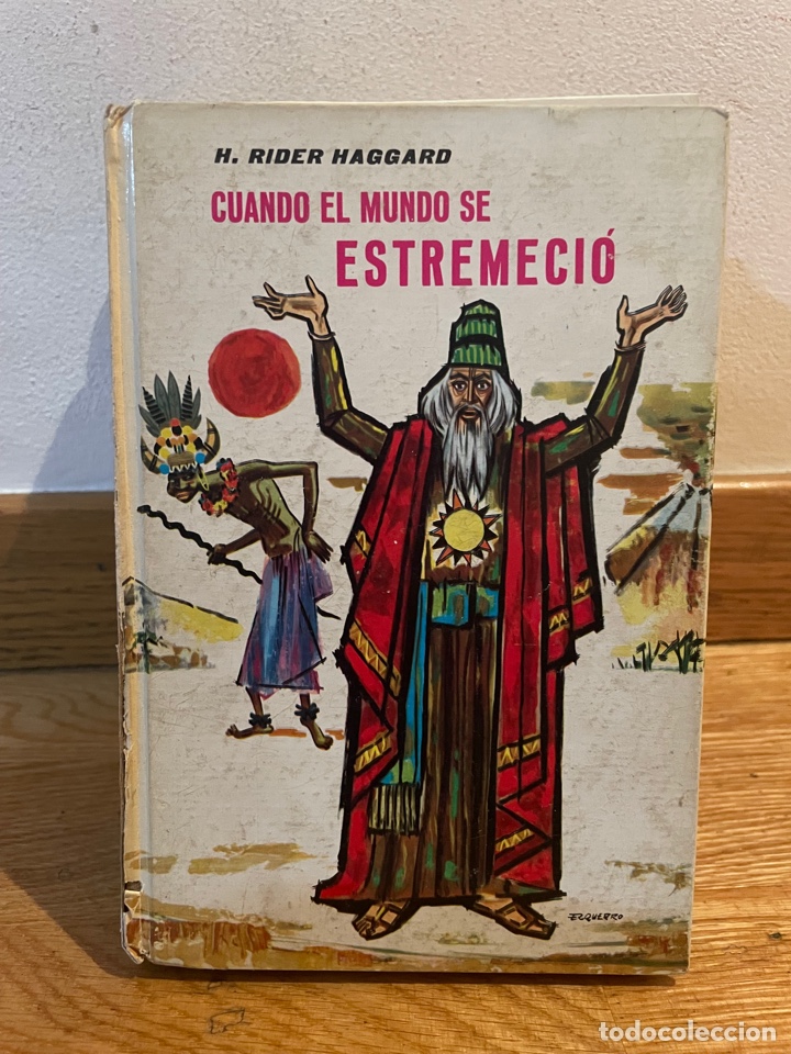 Libros de segunda mano: Cuando el mundo se estremeci&oacute; H. Rider Haggard - Foto 1