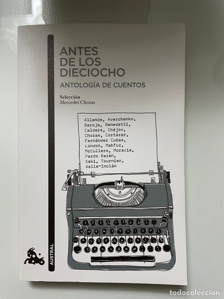 Libros de segunda mano: Antes de los dieciocho. Antolog&iacute;a de cuentos. Selecci&oacute;n Mercedes Chozas