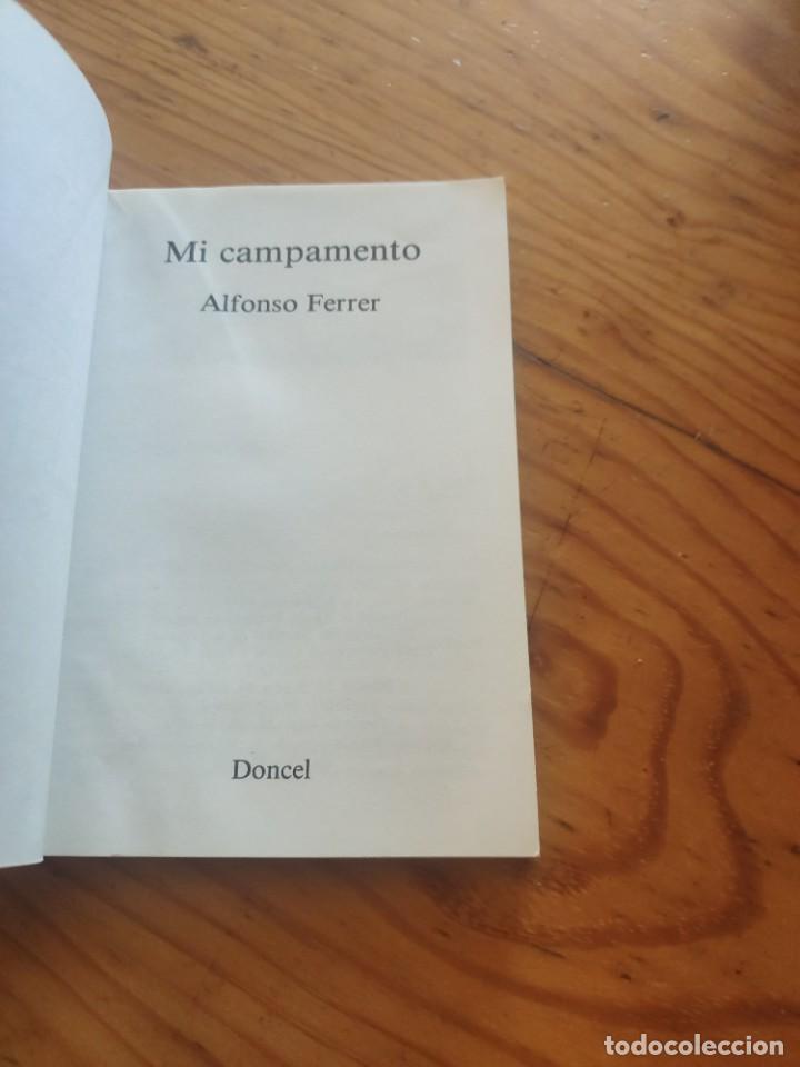 Libros de segunda mano: Mi campamento. Doncel. Alfonso Ferrer. - Foto 4