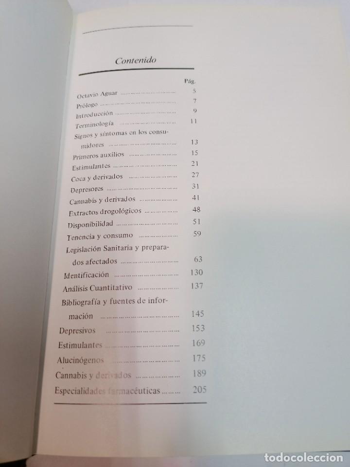 Libros de segunda mano: OCTAVIO AGUAR Drogas y f&aacute;rmacos de abuso SA8119 - Foto 2