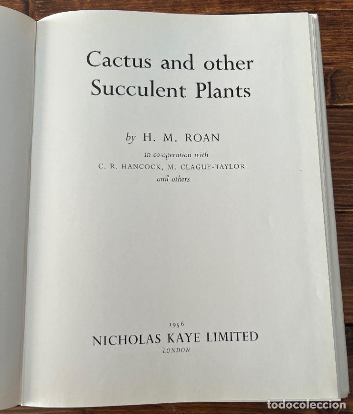Libros de segunda mano: Cactus and other Succulent Plants - Foto 5