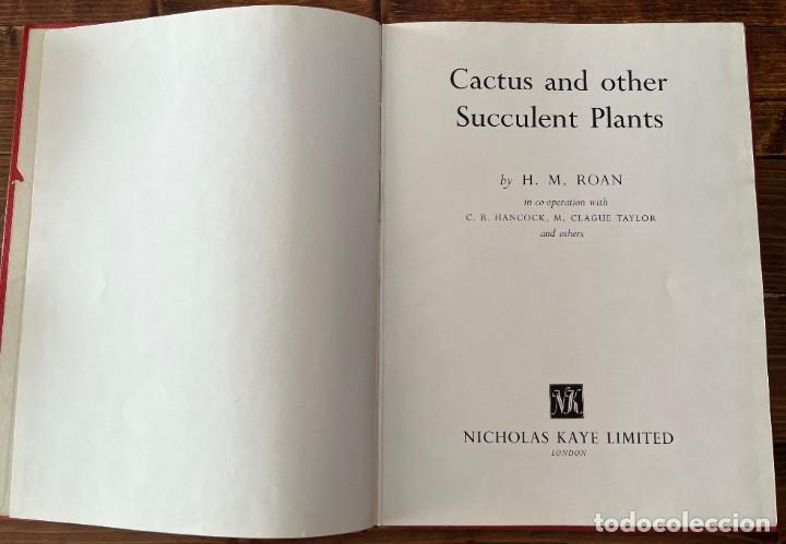 Libros de segunda mano: CACTUS and other SUCCULENT PLANTS - Foto 2