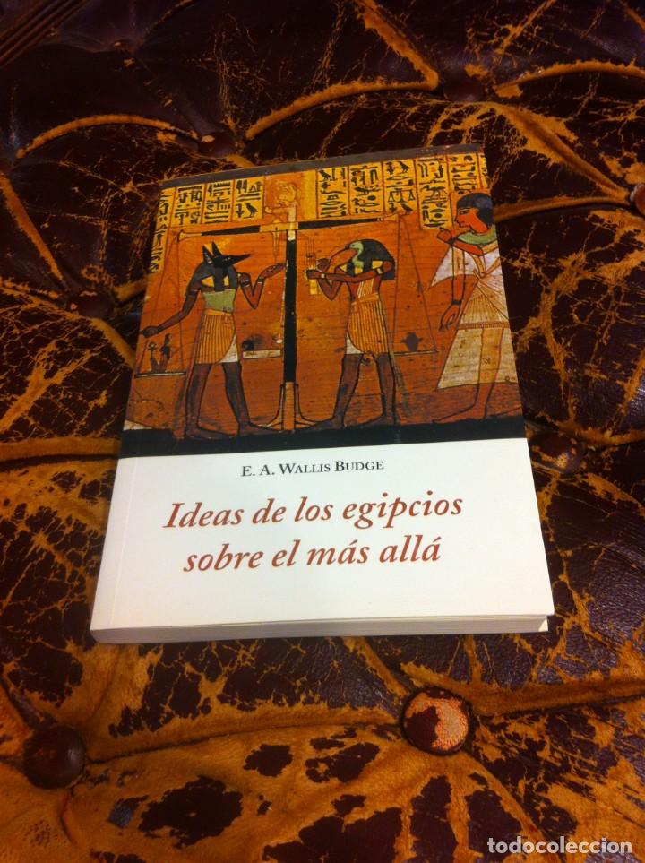 Libros de segunda mano: E.A. WALLIS BUDGE. IDEAS DE LOS EGIPCIOS SOBRE EL M&Aacute;S ALL&Aacute;. 2006, OLA&Ntilde;ETA. - Foto 1