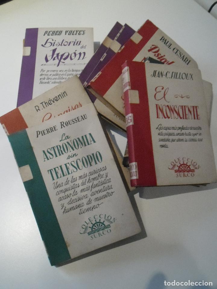 Libros de segunda mano: LIBROS. COLECCION SURCO - 9 Tomos. - Foto 1