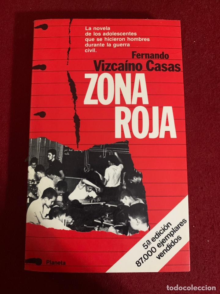 Libros de segunda mano: Zona roja. Fernando Vizca&iacute;no Casas. - Foto 1