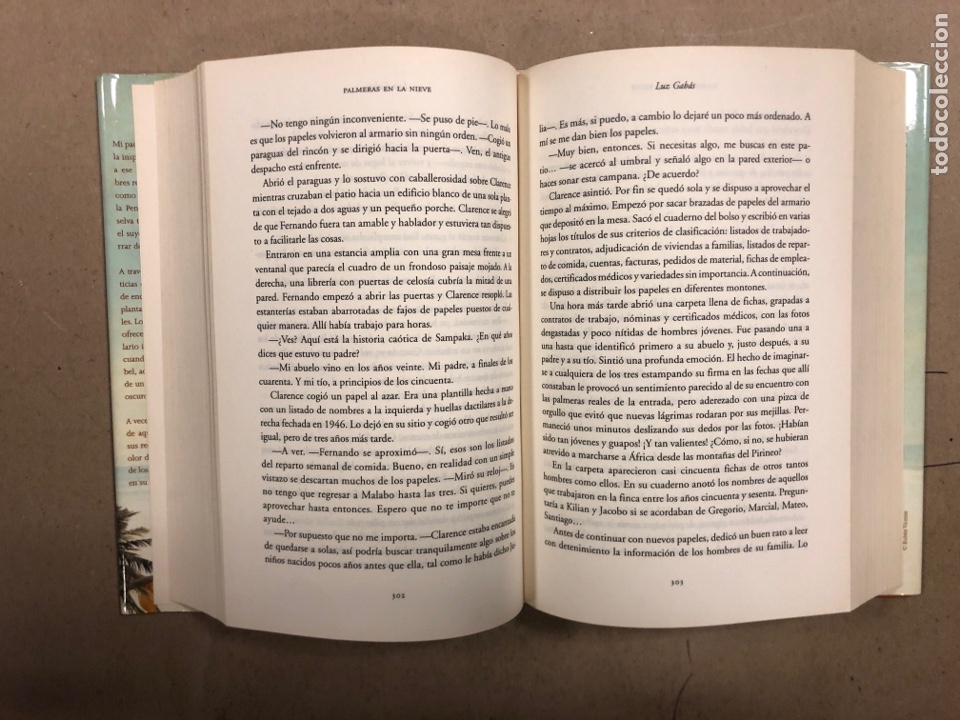 Libros de segunda mano: PALMERAS EN LA NIEVE. LUZ GAB&Aacute;S. EDICIONES TEMAS DE HOY 2012. - Foto 5