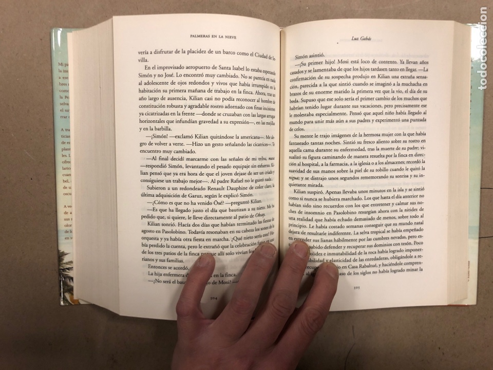 Libros de segunda mano: PALMERAS EN LA NIEVE. LUZ GAB&Aacute;S. EDICIONES TEMAS DE HOY 2012. - Foto 6