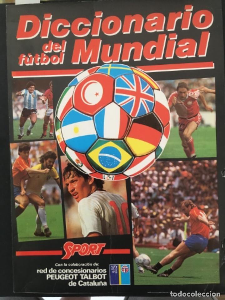 Second hand books: DICCIONARIO DEL FUTBOL MUNDIAL, 1986