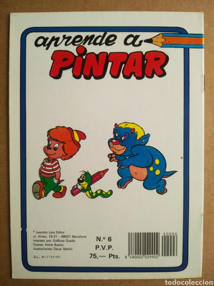 Libros de segunda mano: Aprende A Pintar n&deg;6: El Reloj (Leandro Lara, 1989). Sin usar. - Foto 2
